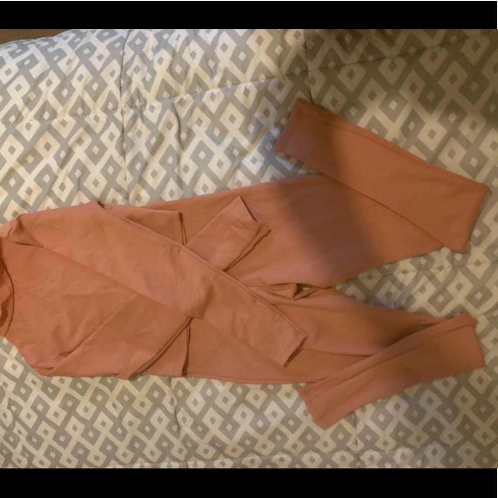 Flesh tone two piece set